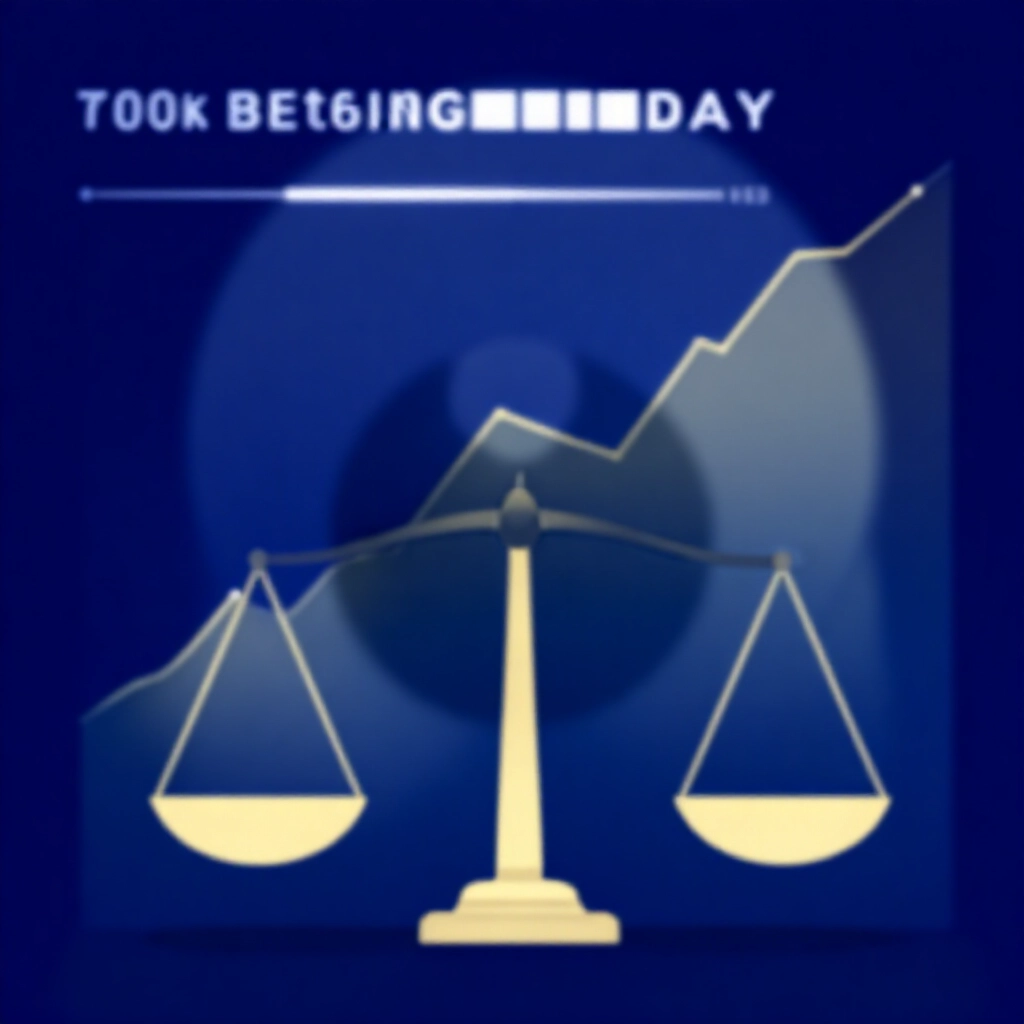 深藍背景分析圖表顯示熱門號投注高峰,平衡天平與風險曲線以金色線條呈現